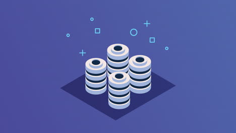 isometric data center management tech