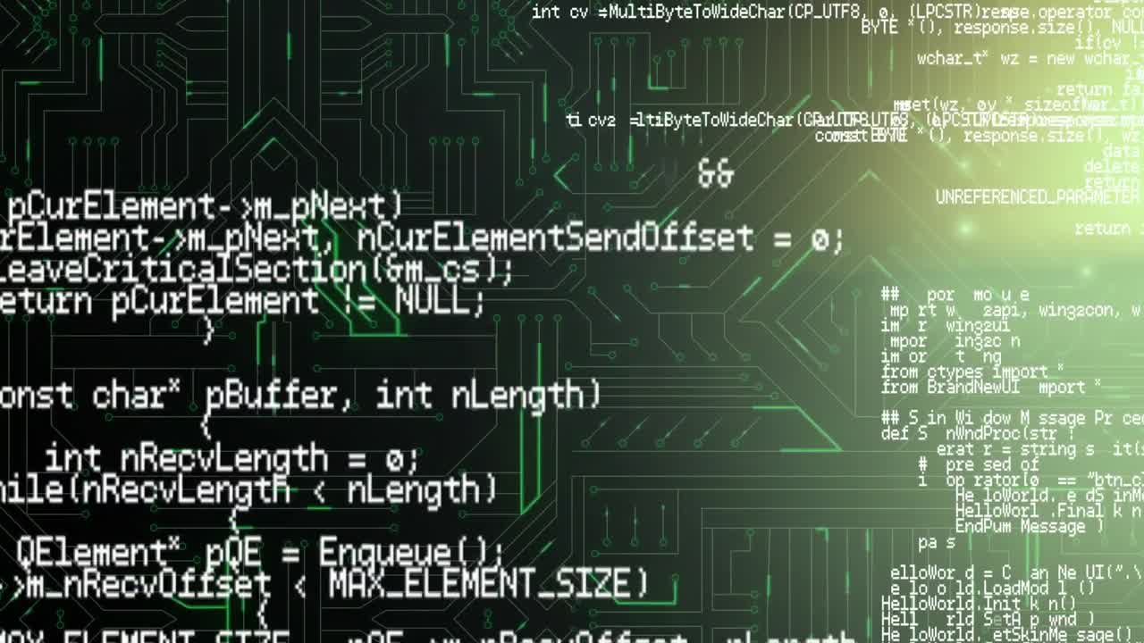 carte de circuit d'ordinateur et défilement de données