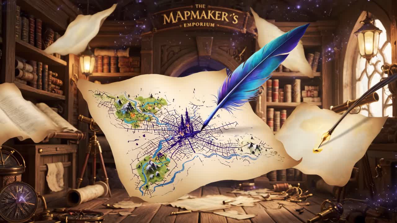 A Fantasy Mapmaker's Emporium