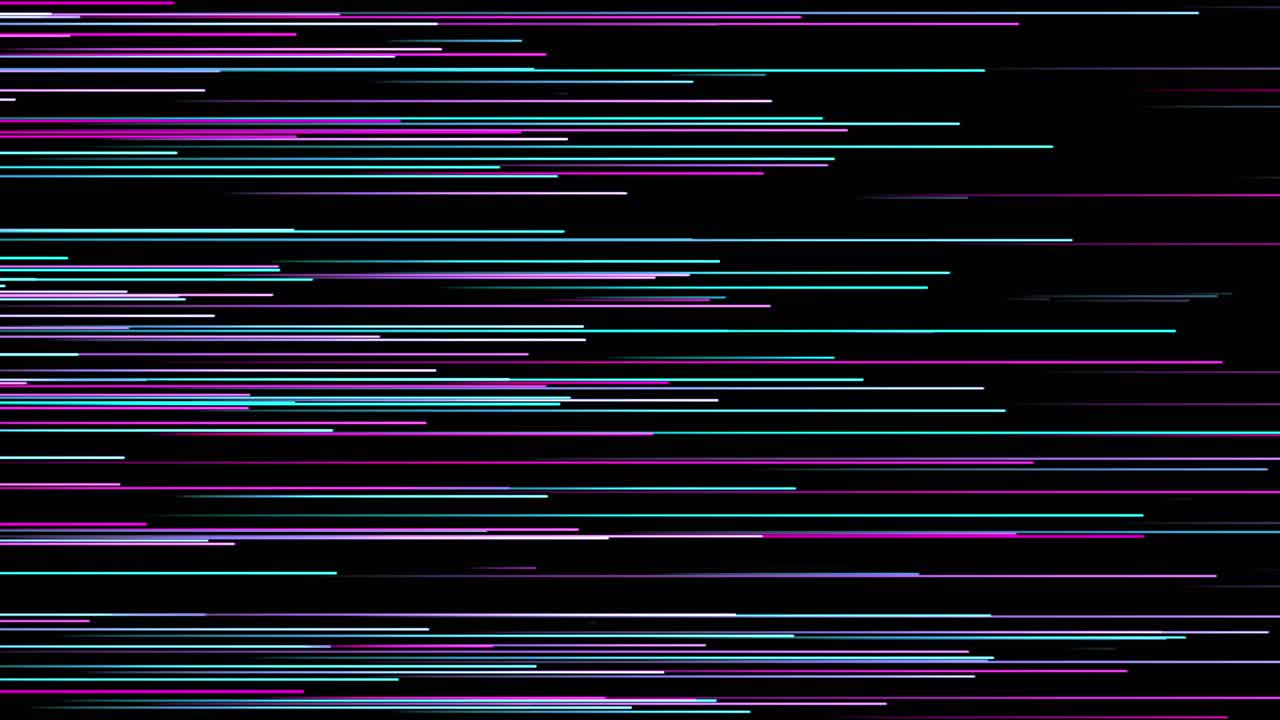 Abstract Luxury Colorful Particle Trails Seamles Loop