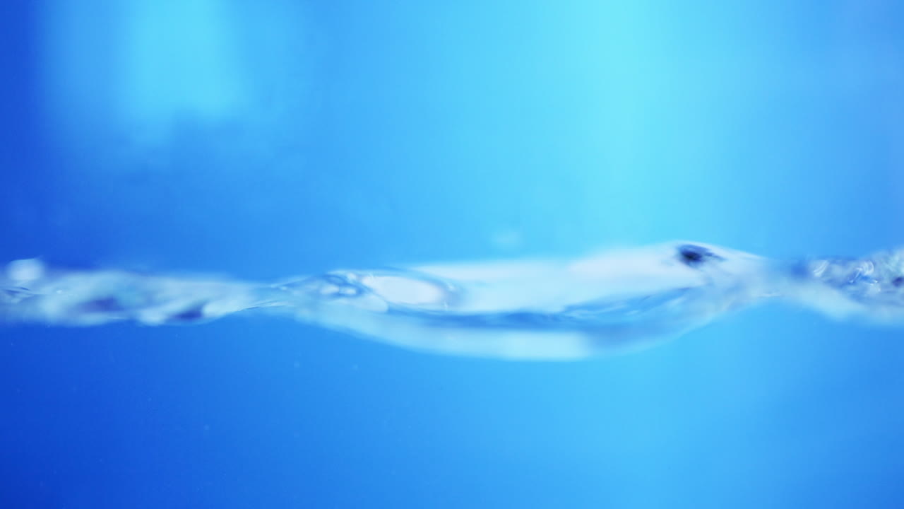 물 표면 느린 움직임 추상적인 배경