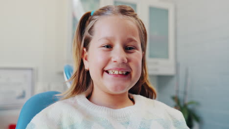 girl at the dentist