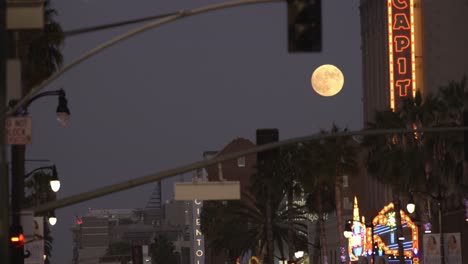 Full-moon-over-Hollywood-LA