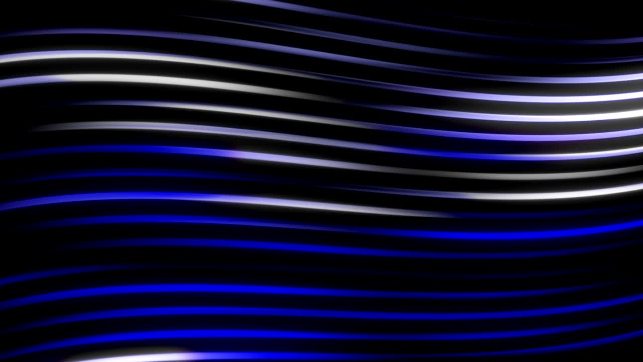 fondo de ondas de neón abstractas con bucle