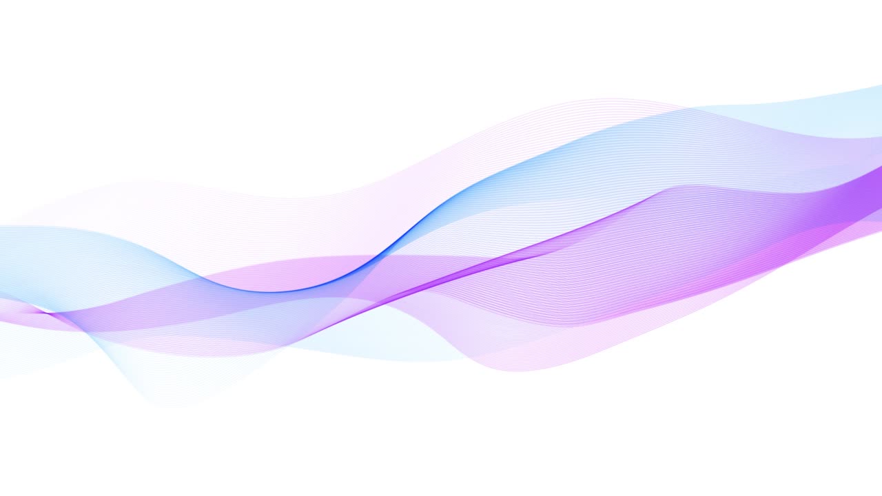 추상적인 보라색 및 파란색 라인 루프