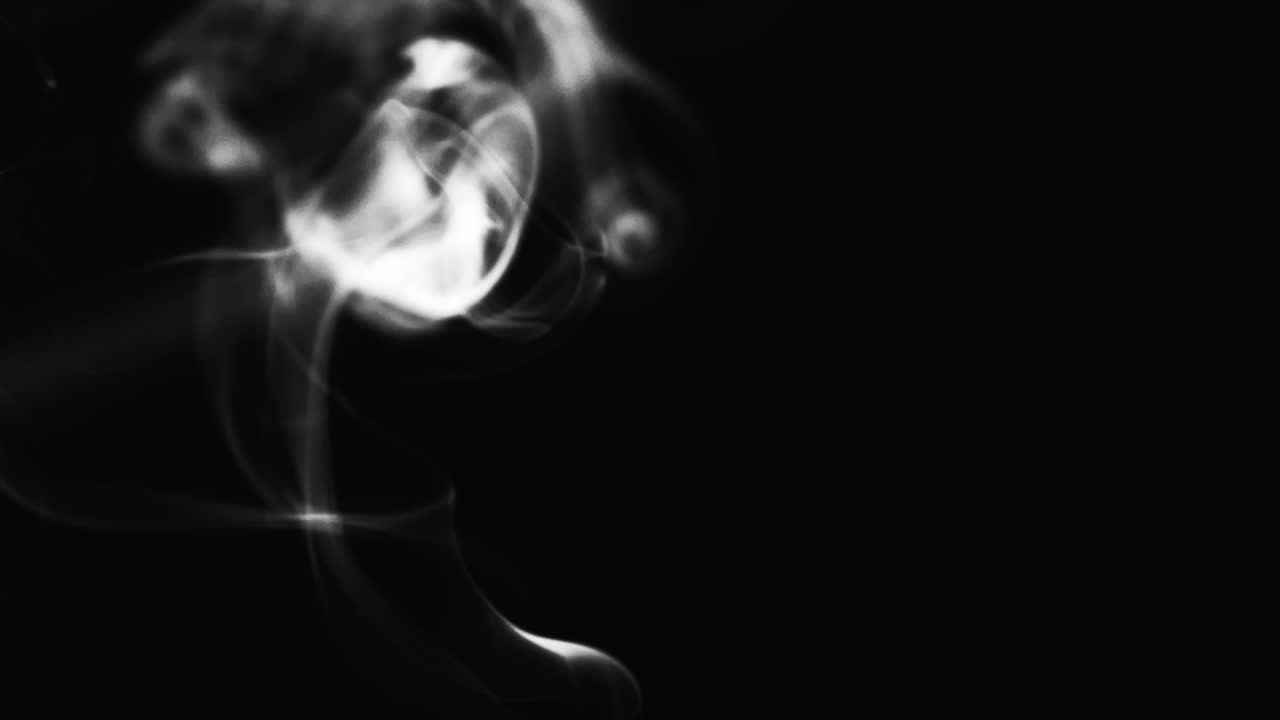 humo de nube realista con patrón aerodinámico