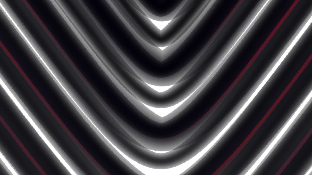 Black coloring geometric arrows line background motion video
