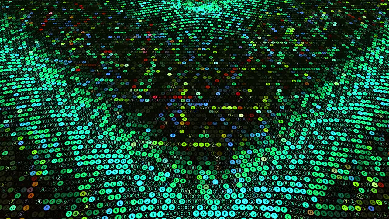 추상 데이터 시각화