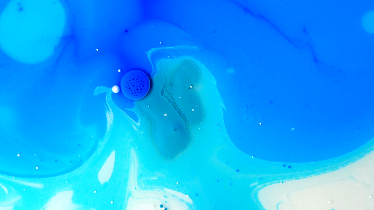 Colores en movimiento, efecto líquido, burbujas de jabón.