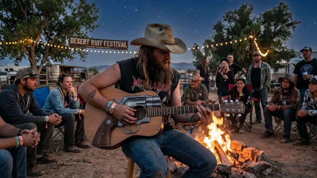 Musica dal vivo al Desert Riot Festival