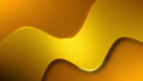 Curvy-yellow-and-gold-shape-animation-loop-on-a-gradient-background-with-glowing-edges