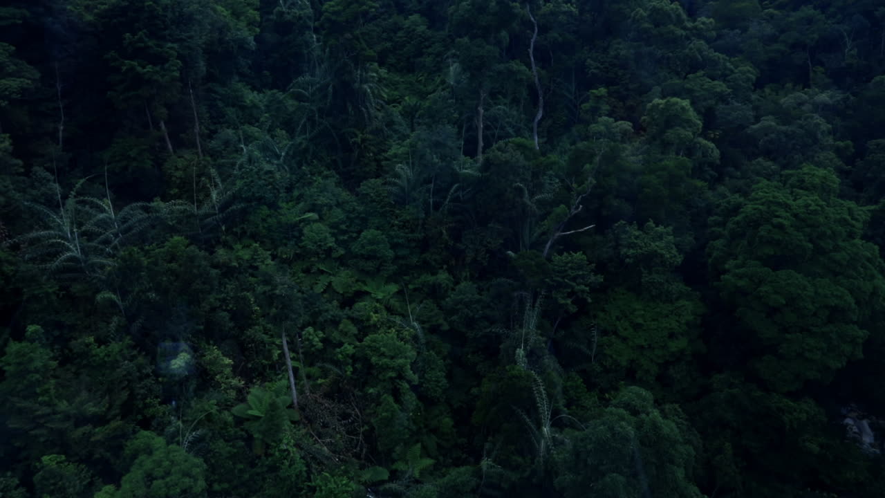 Ridng and looking around on cable car in Ba Na Hills (Da Nang, Vietnam)
