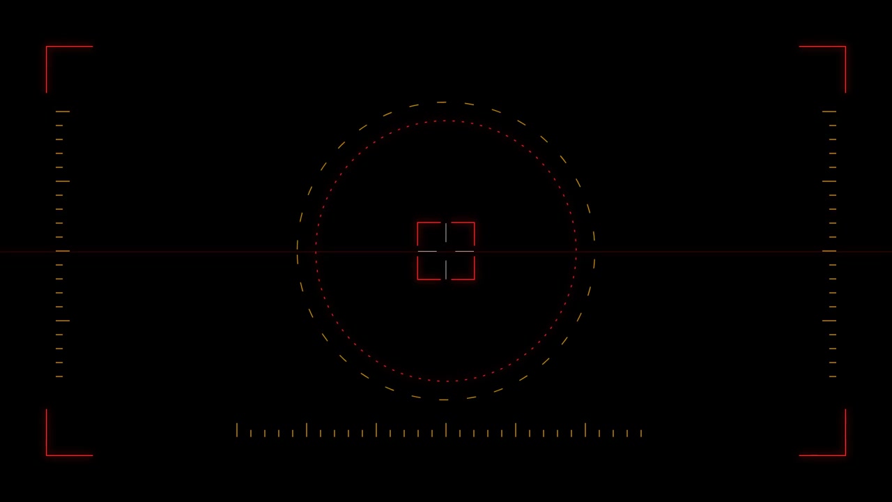 Digital Camera Viewfinder Interface Overlay