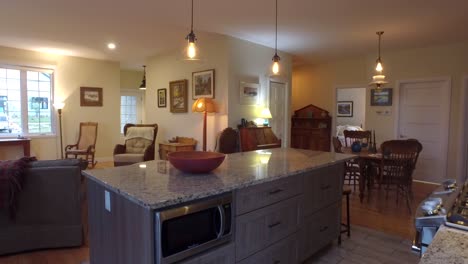 upscale custom country home with antiques rising gimbal view