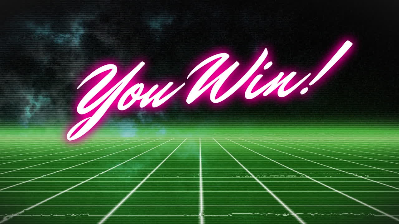 검은 바탕에  ⁇  줄 위에 텍스트를 이기는 애니메이션