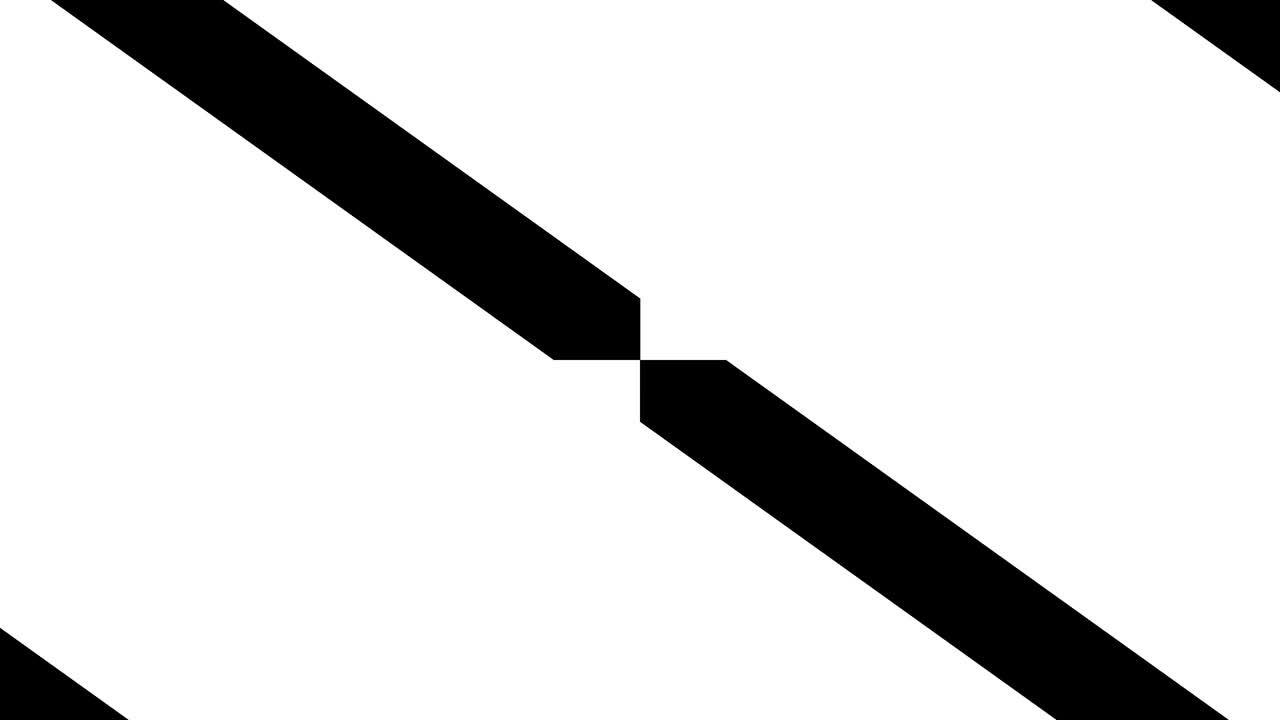 rayas blancas y negras gráficos de movimiento animación 3d