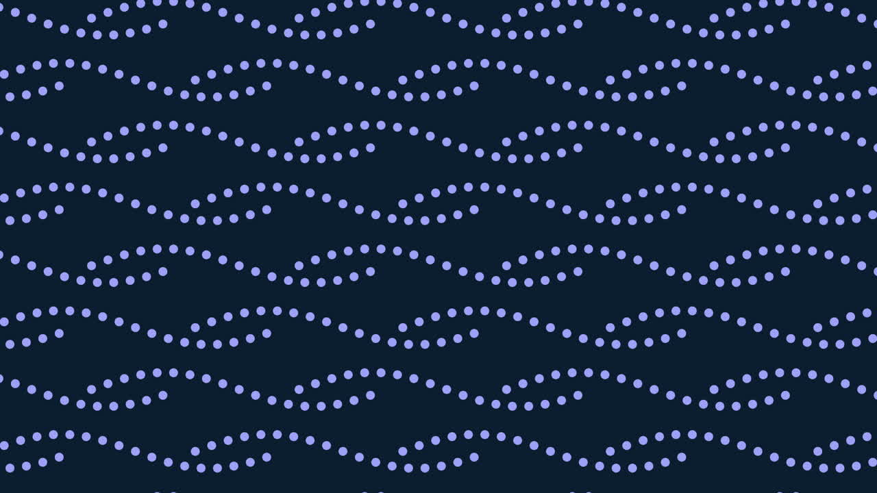 Dynamic blue wave pattern on dark background