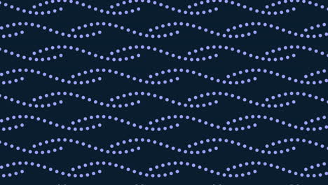 dynamic blue wave pattern on dark background