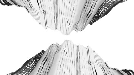 tiras de cintas abstractas.