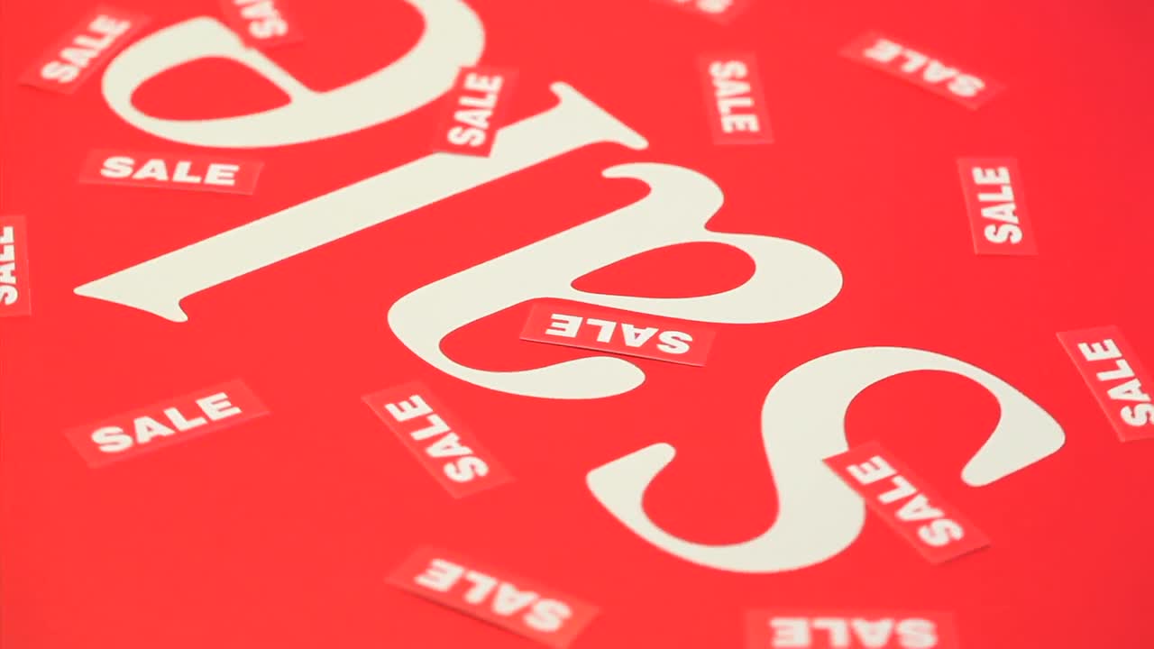 몇 단어 판매 회전