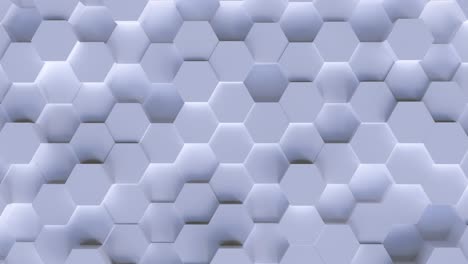 tecnología de movimiento de fondo de patrón hexagonal
