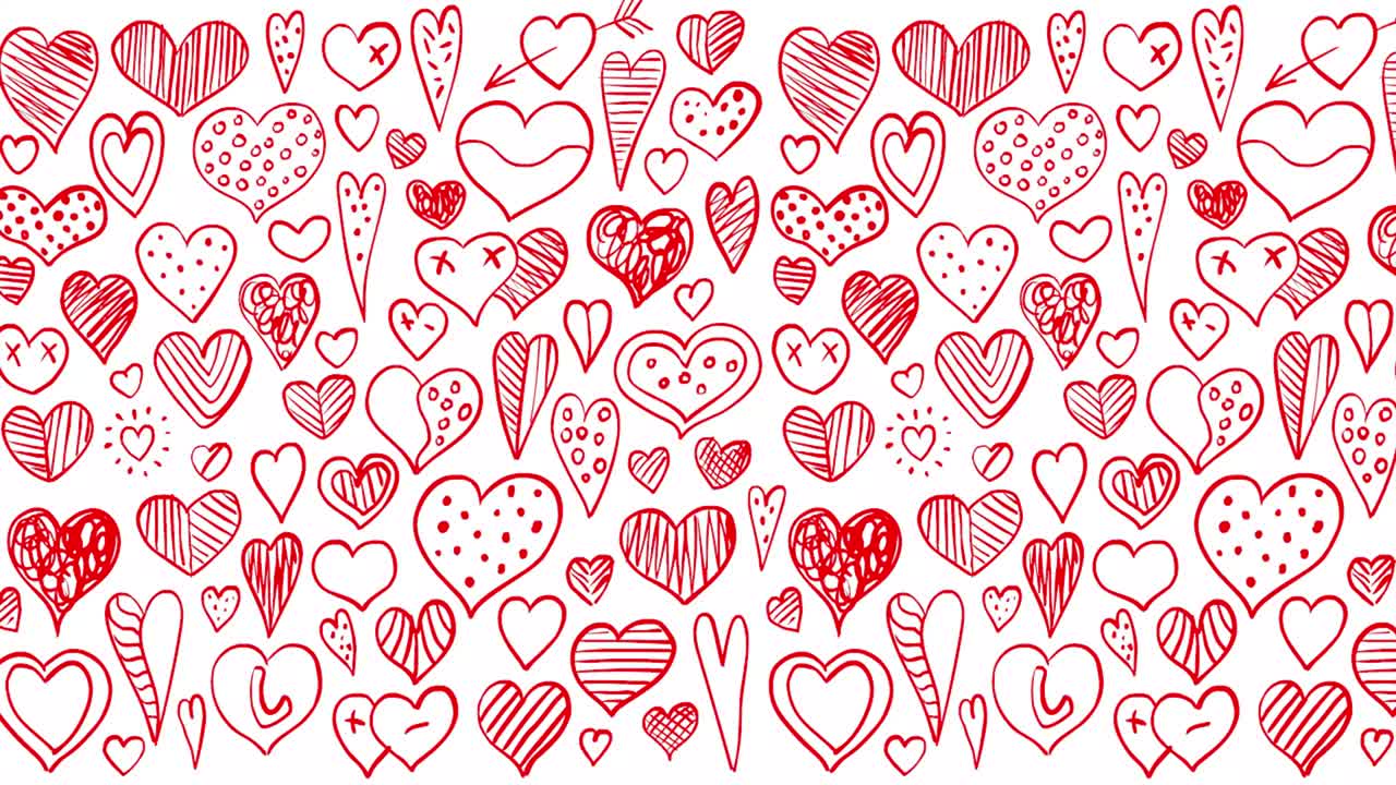 Sfondo di cuori