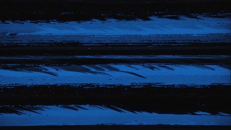 dark blue screen glitch noise