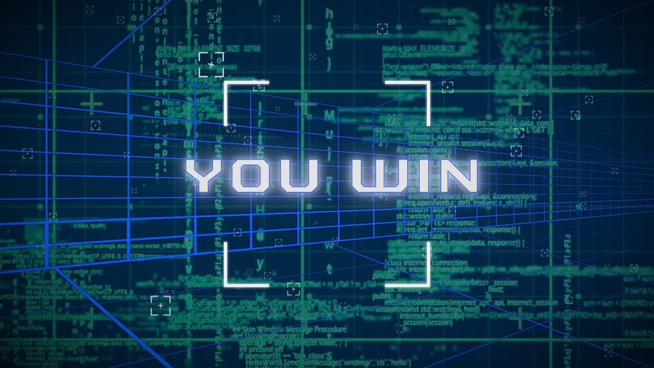 마커, 데이터 처리 및 연결 네트워크에 대한 텍스트를 이기는 애니메이션