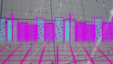 Animation-Der-Datenverarbeitung-Mit-Stadtbild