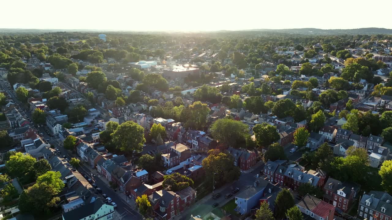 cuadrícula de la ciudad desde arriba