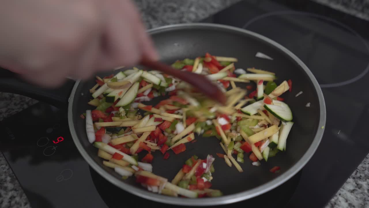 Preparing a Stir-Fry