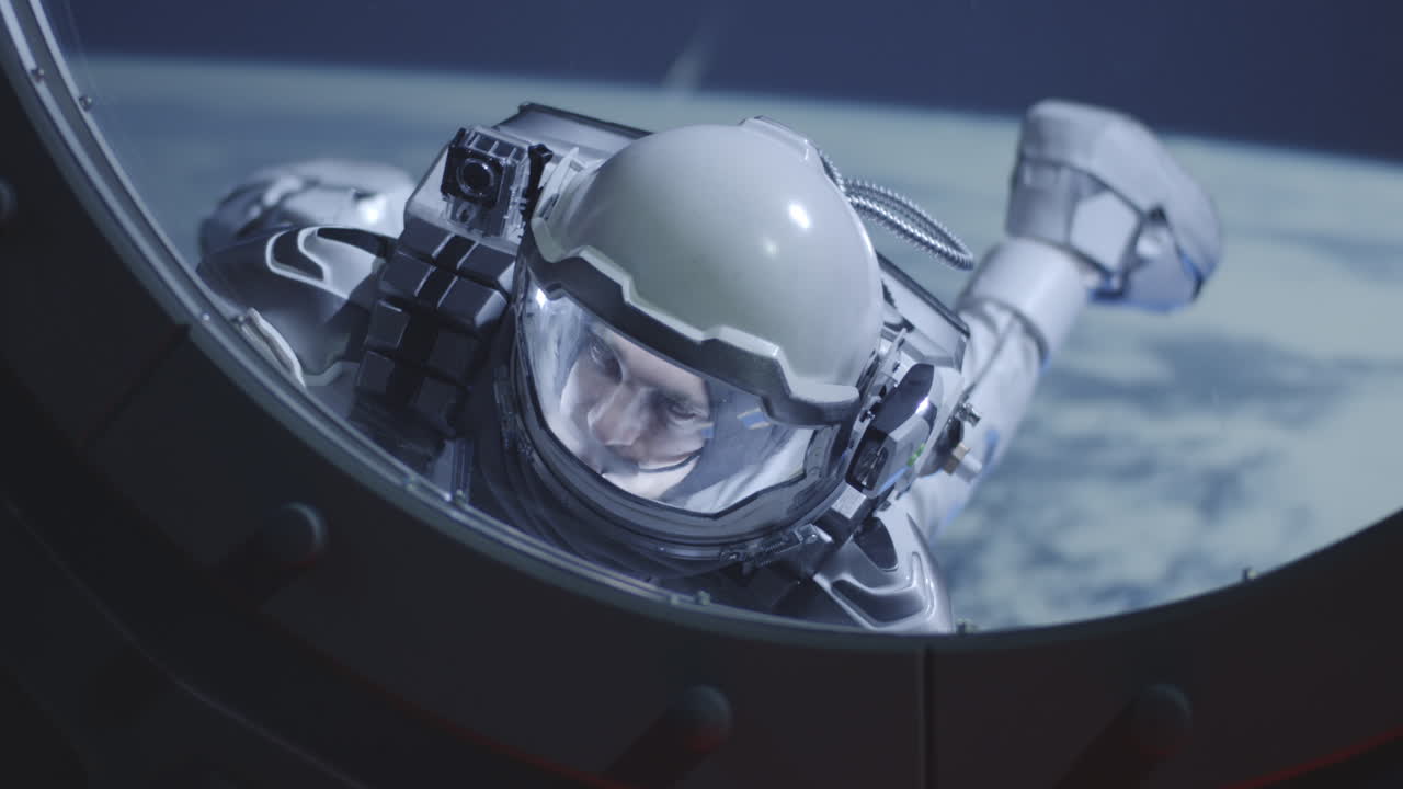 astronauta en el espacio