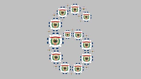 virginia occidental número seis