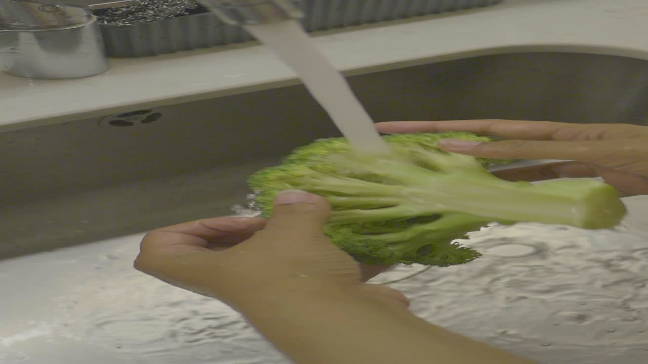 Lavaggio broccoli