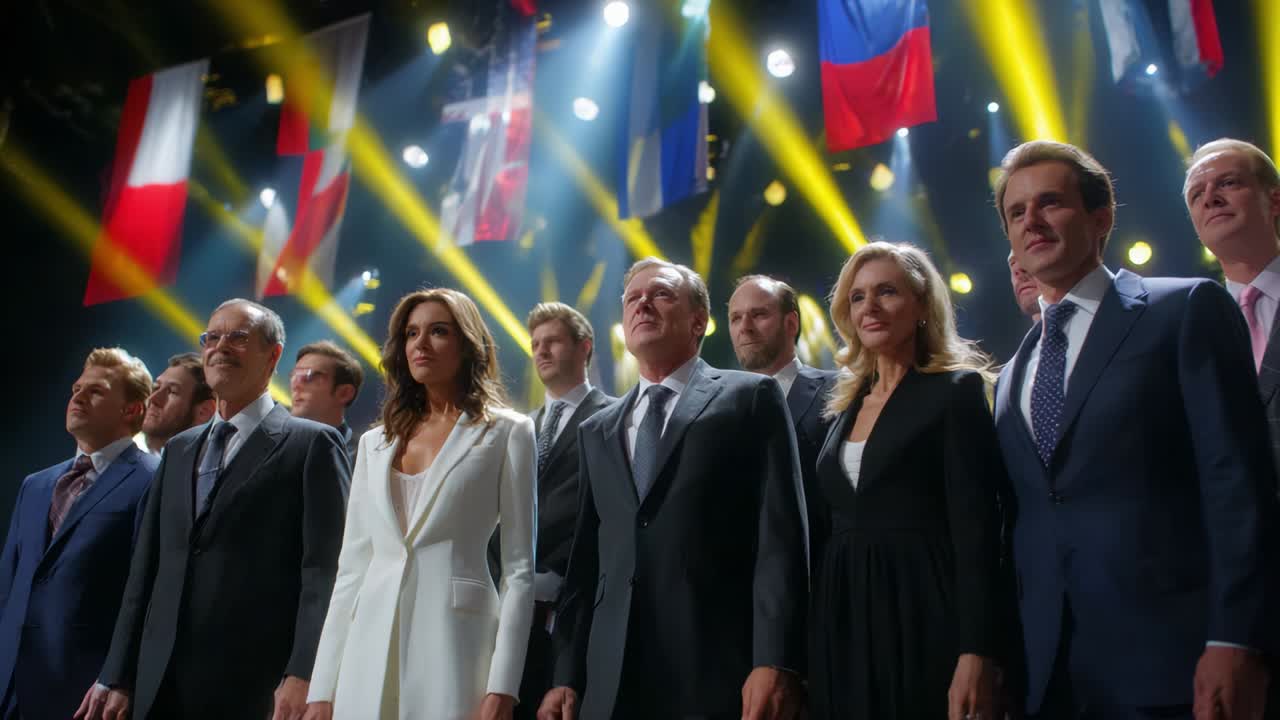 A Romantic New Year's Eve Moment: A Couple Clinking Glasses of Champagne Against a Beautiful Backdrop of Fireworks, Celebrating Love and Togetherness Beneath a Night Sky Filled with Sparkling Lights