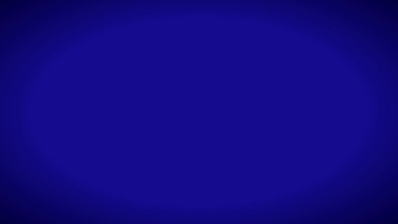 Solid Deep Blue Background With Subtle Vignette