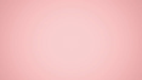 animation of breast cancer text appearing on pink background