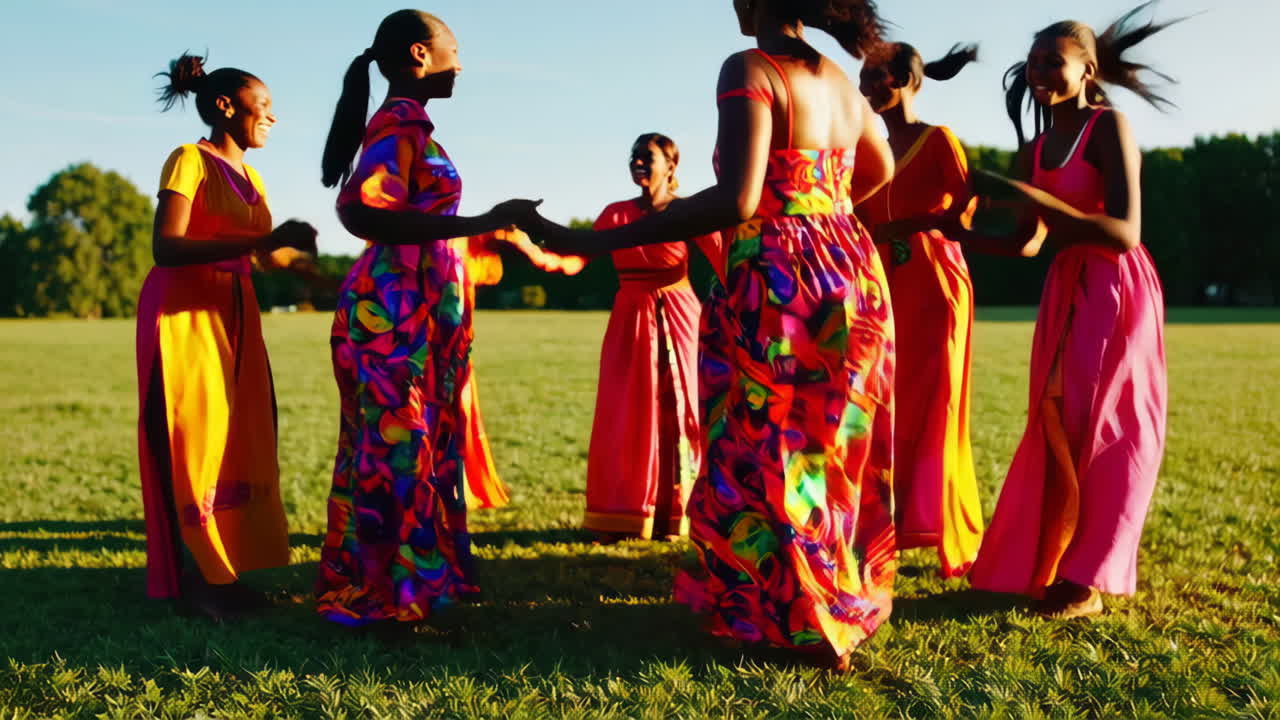 Women Dancing in a Circle