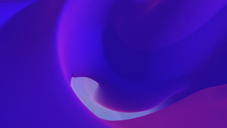 fluid and dynamic abstract blue and purple digital artwork