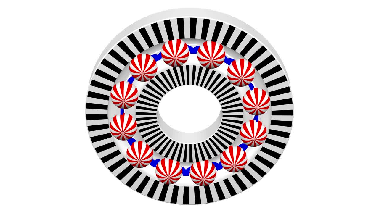 공 베어링의 설계.