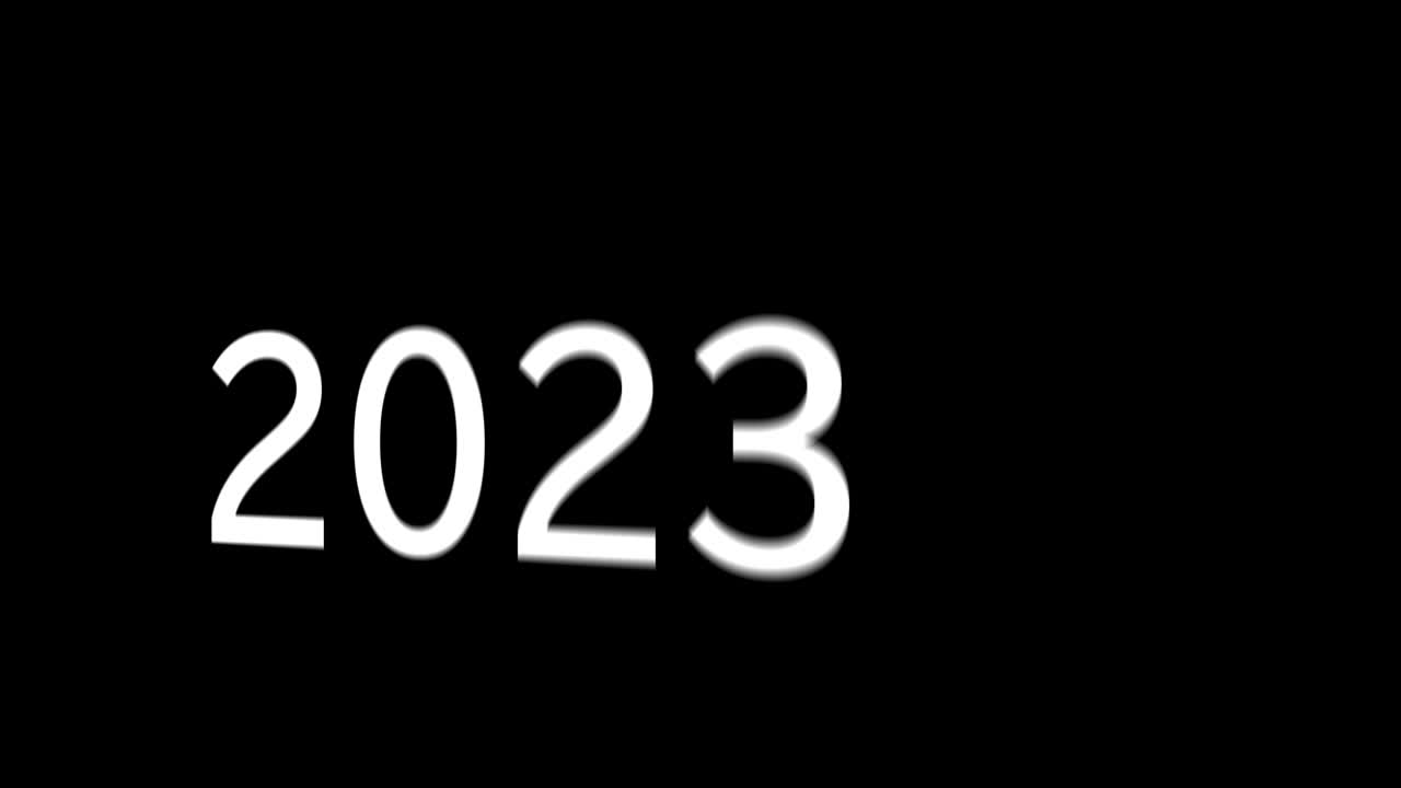 2023 animazione di testo motion graphics