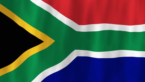 South-Africa-flag-country-animation-3D-symbol-design-waving-in-wind-movement-national-patriotism-world-culture-emblem-banner-black-yellow-green-red-white-blue