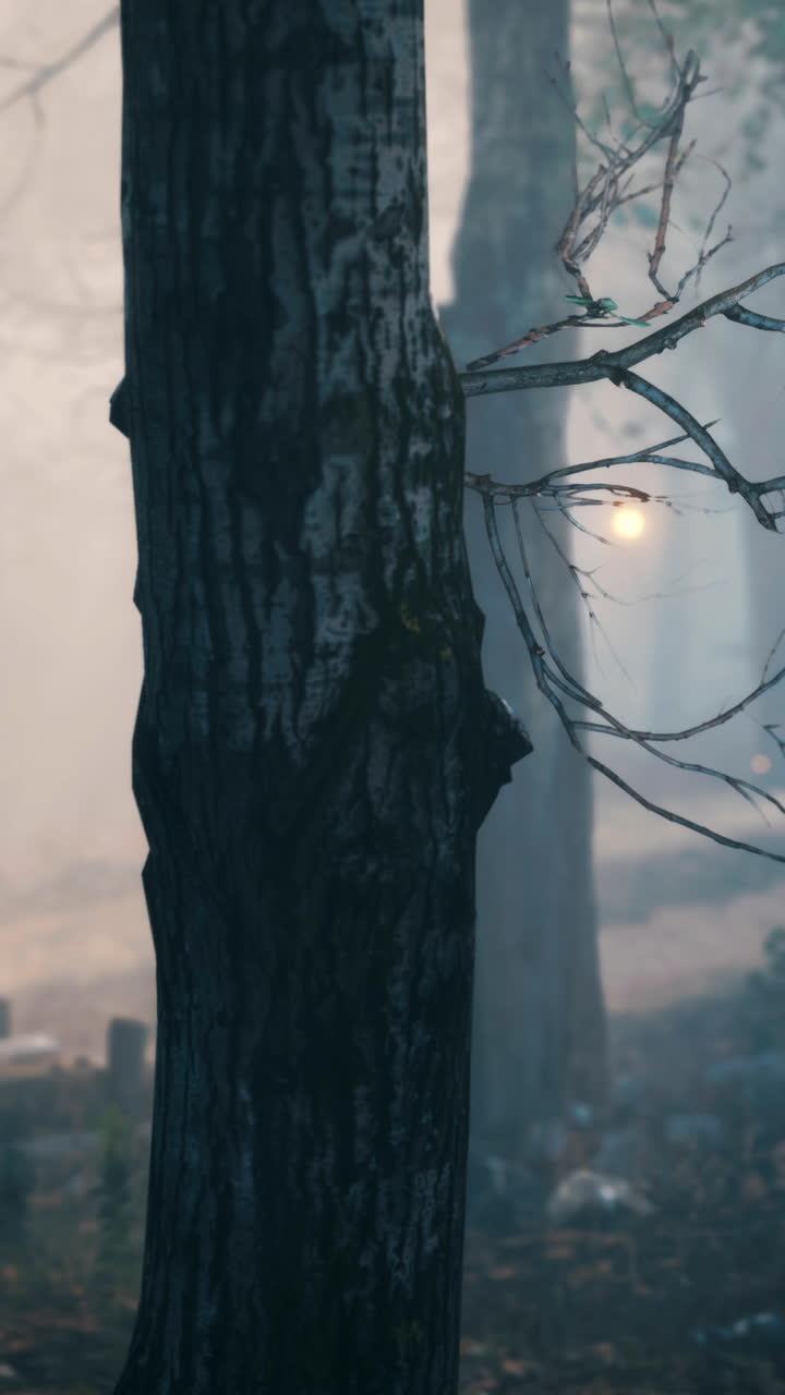 на высоте при ярком лунном свете