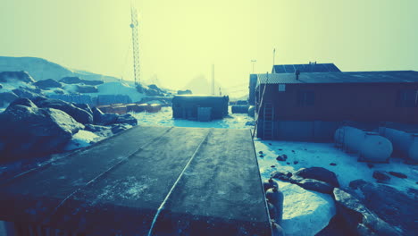 view of the meteorology research station