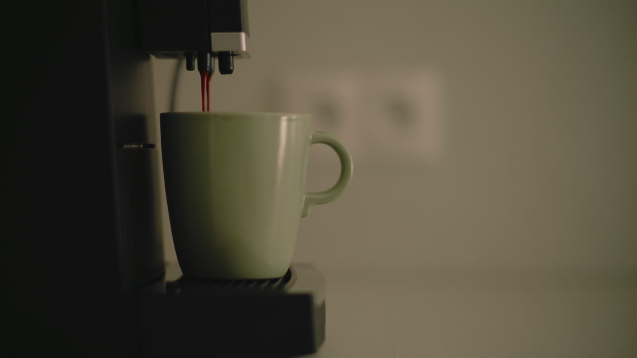 hacer café con una máquina de café