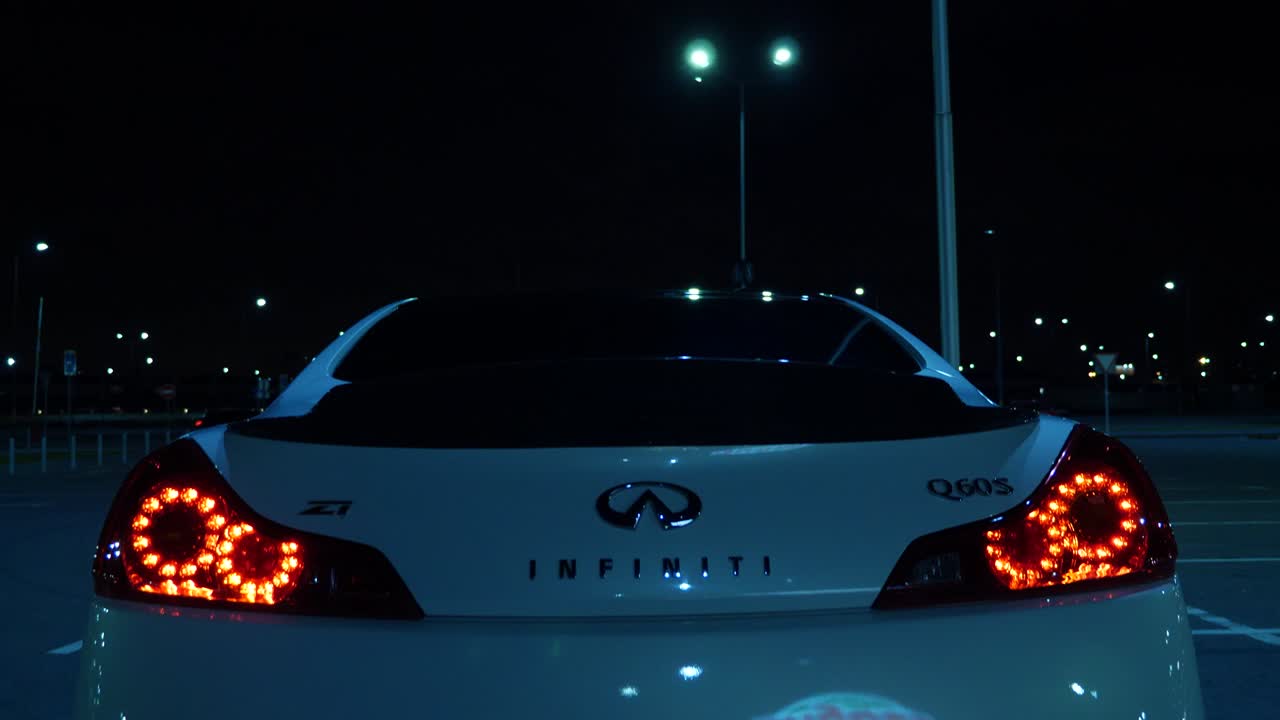 Infiniti Q60S at Night
