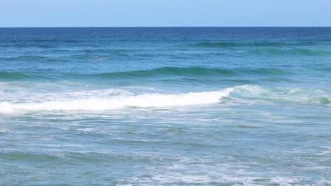 a tranquil display of waves on a sunny day