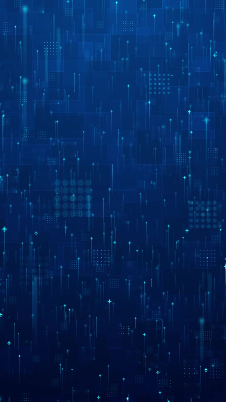 Blue aviation flight path background with glowing airplane arrows upward routes and digital