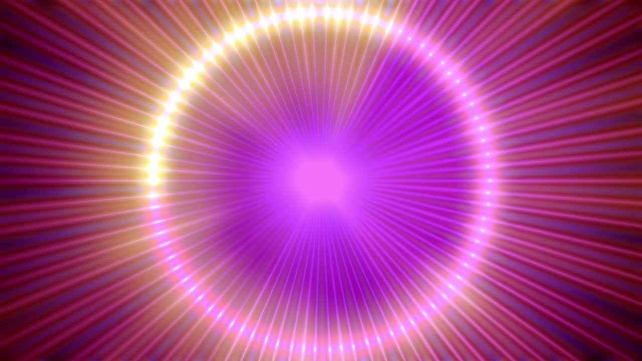 luce pulsante a raggi stellari 4k