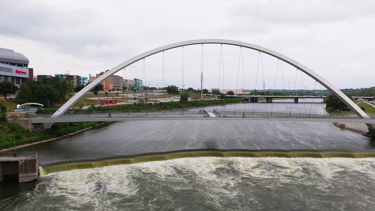 Women of Innovation Bridge - Downtown Des Moines Iowa